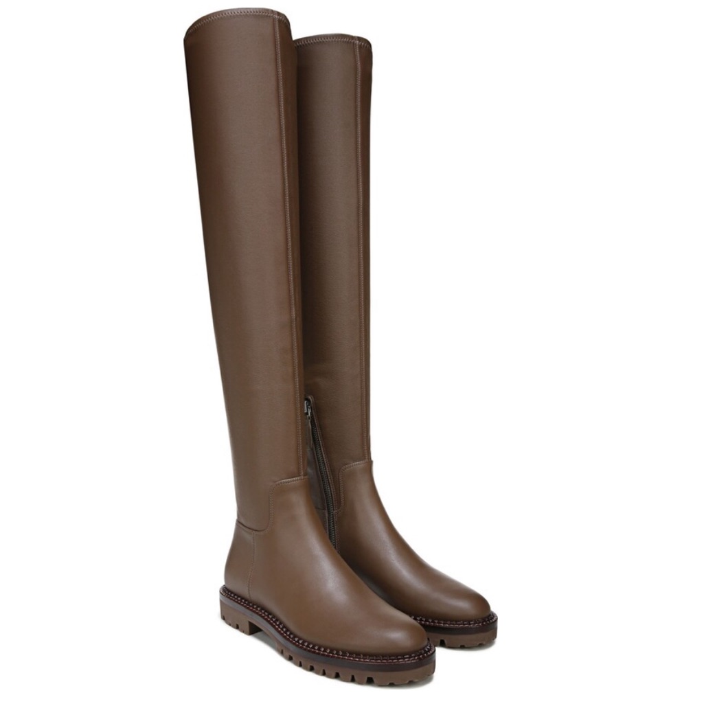 Vince Cabria Over The Knee Brown Boots Women’s Size 6.5